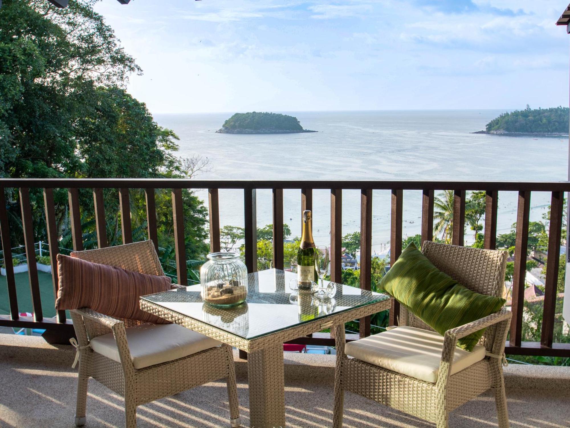 Andaman Cannacia Resort & Spa - Sha Extra Plus Kata Beach  Exterior photo A balcony with a view of the ocean